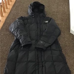 North face puffer coat